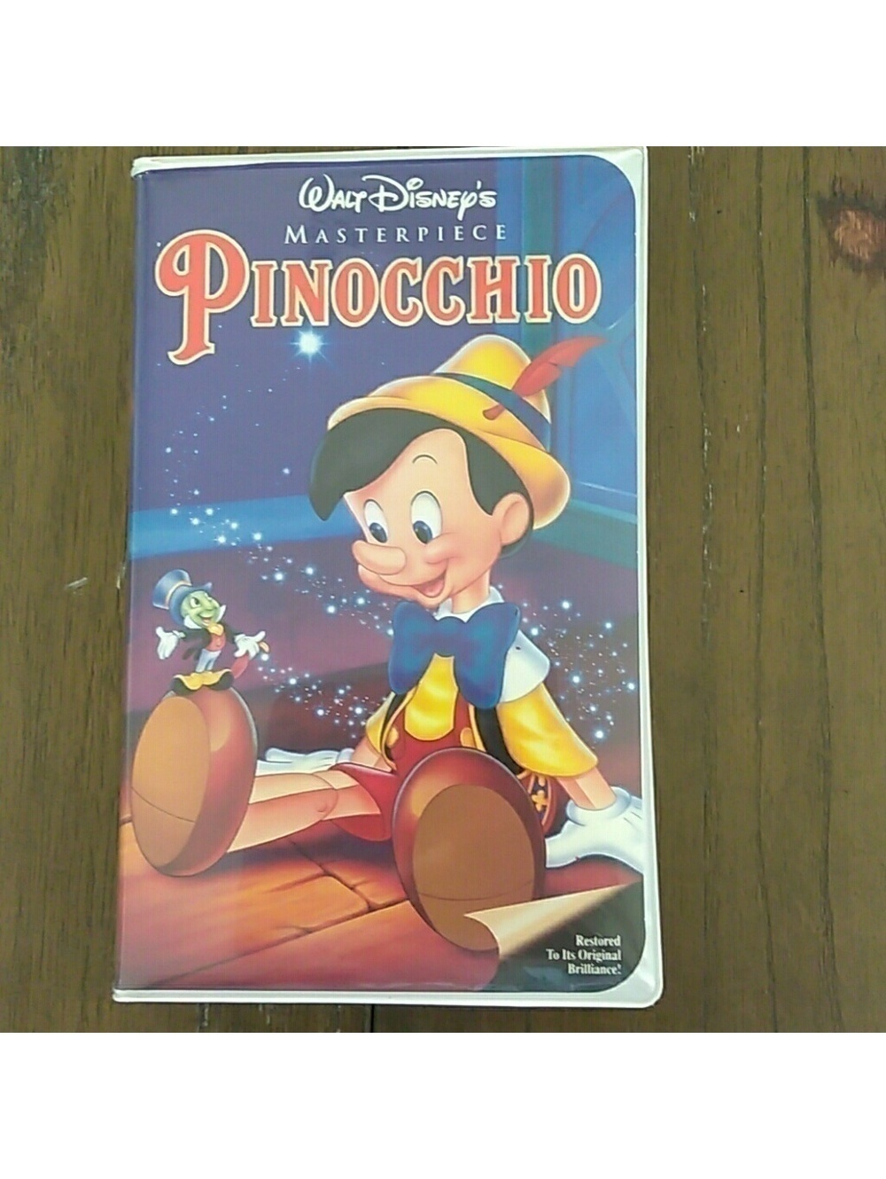Walt Disney Masterpiece Pinocchio VHS Collector's Edition - Mint Condition